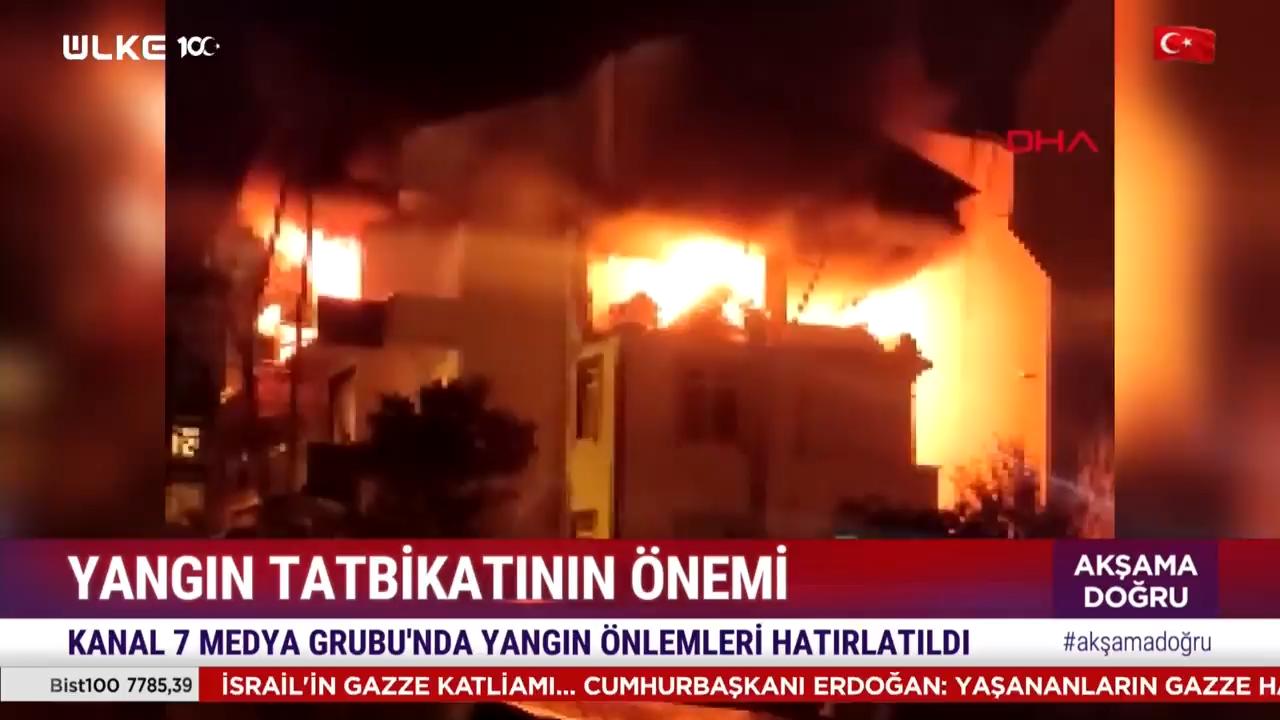 KANAL 7 MEDYA GRUBU TATBİKATI